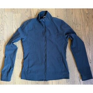 Prana Breathe Jacket Full Zip Long Sleeve Lightweight Outdoors Blue‎ Women XL